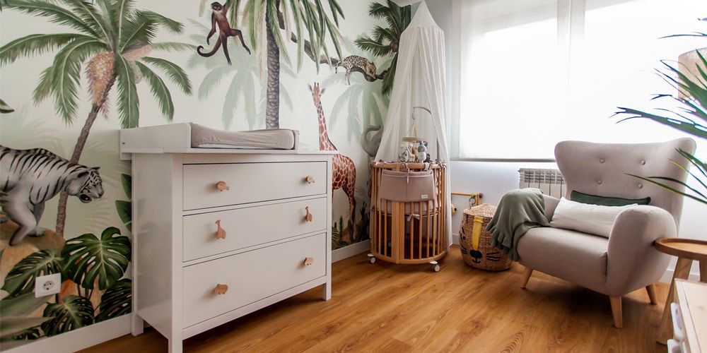DECORACIÓN-HABITACIÓN-INFANTIL-SELVA-MADRID-CUBIRD-STUDIO