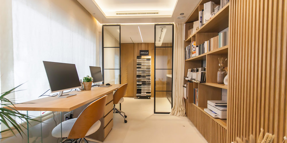 Interiorismo Oficina Design and Construct Idea, Getafe, Madrid.