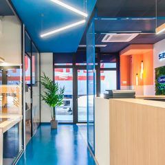 Diseño de interiorismo Oficinas Siberiam